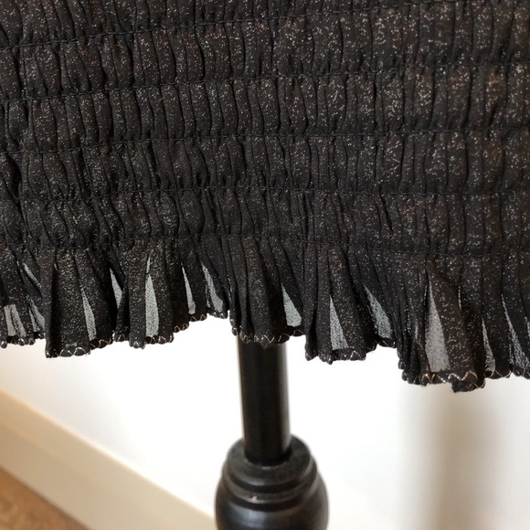 MSSP Max Studio Specialty black LBD bodycon with  butterfly sleeves SZ S - Picture 5 of 12